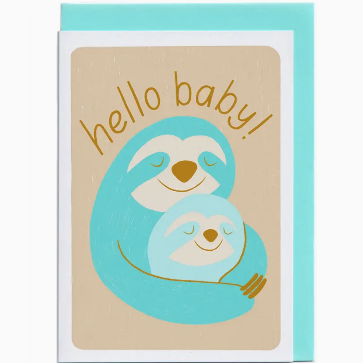 Hello Baby Card x Neighbourhood Press