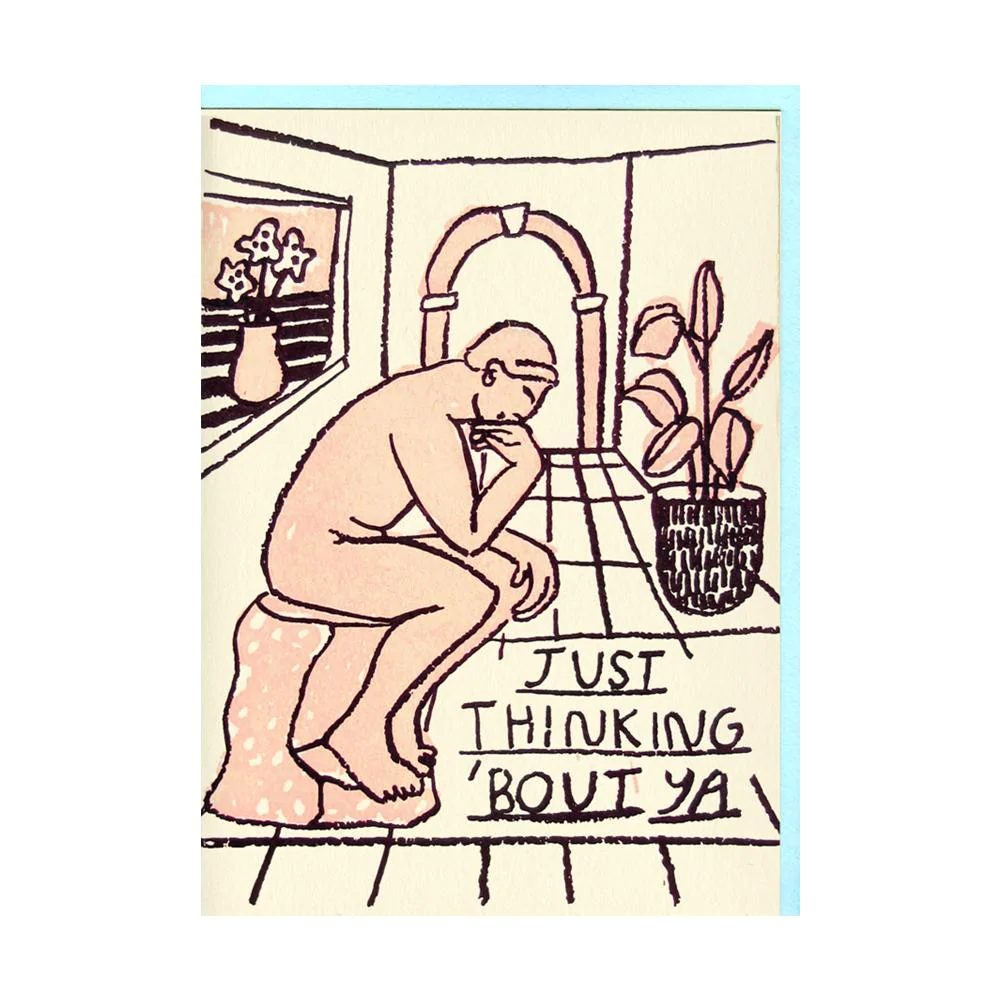 Just Thinking Bout Ya Card x People I've Loved – Heide Shop