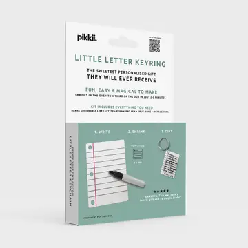 Little Letter Shrink Keyring kit