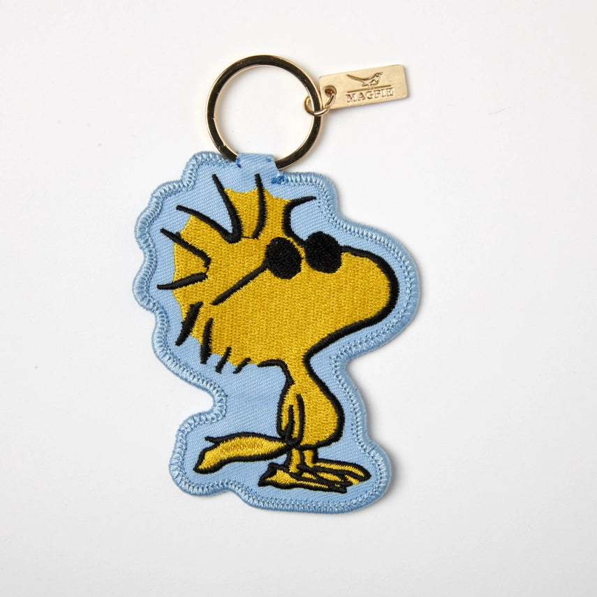Woodstock Embroidered Key Charm x Magpie