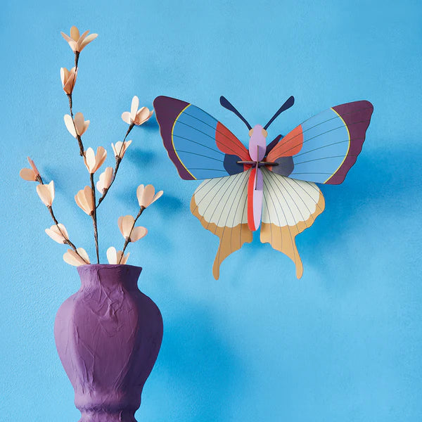 Wall Art - Plum Fringe Butterfly x Studio Roof