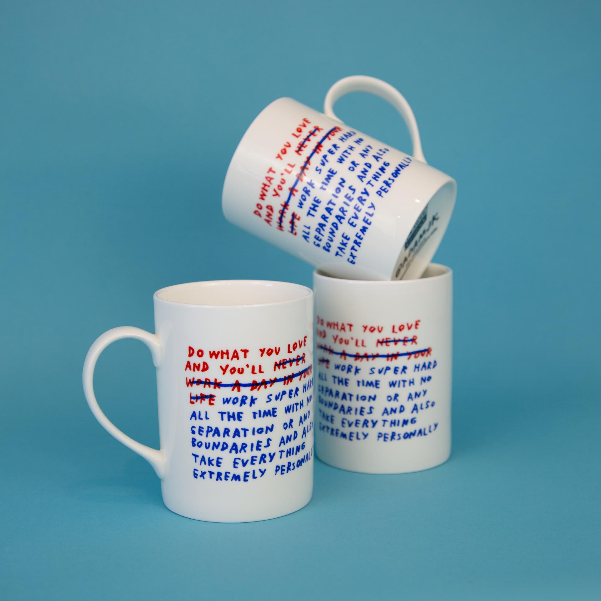 Do What You Love Mug x Adam JK