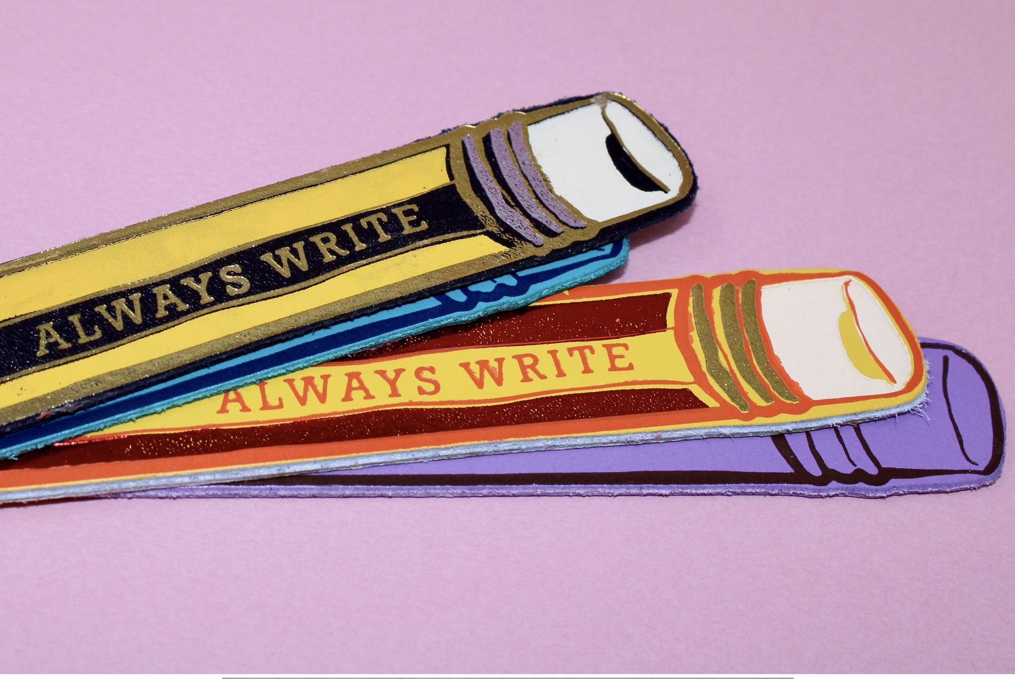 Black Always Write Pencil Bookmark x Ark