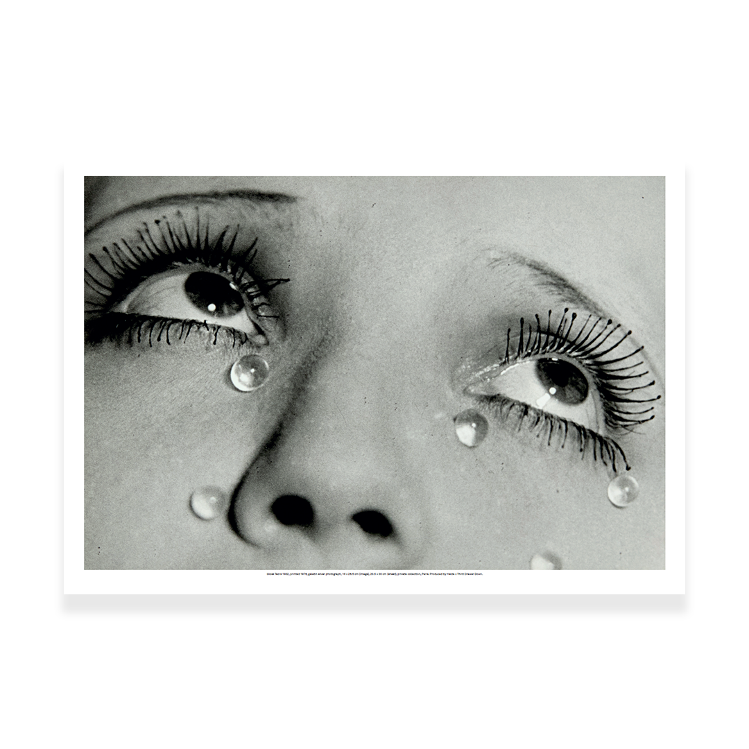 Glass Tears Poster x Man Ray