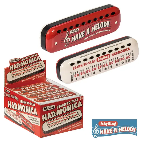 Learn To Play Harmonica - Schylling