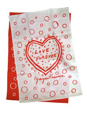 Love Forever Domestic Art Towel Set x Yayoi Kusama