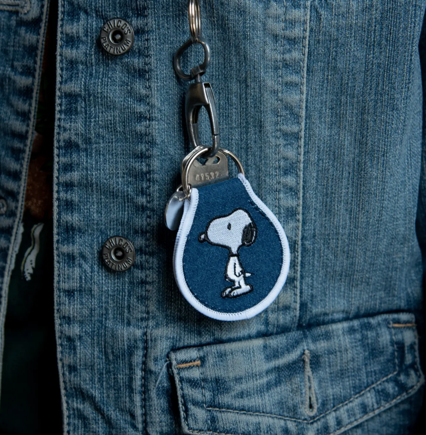 Peanuts Classic Snoopy Keychain x Three Potato Four