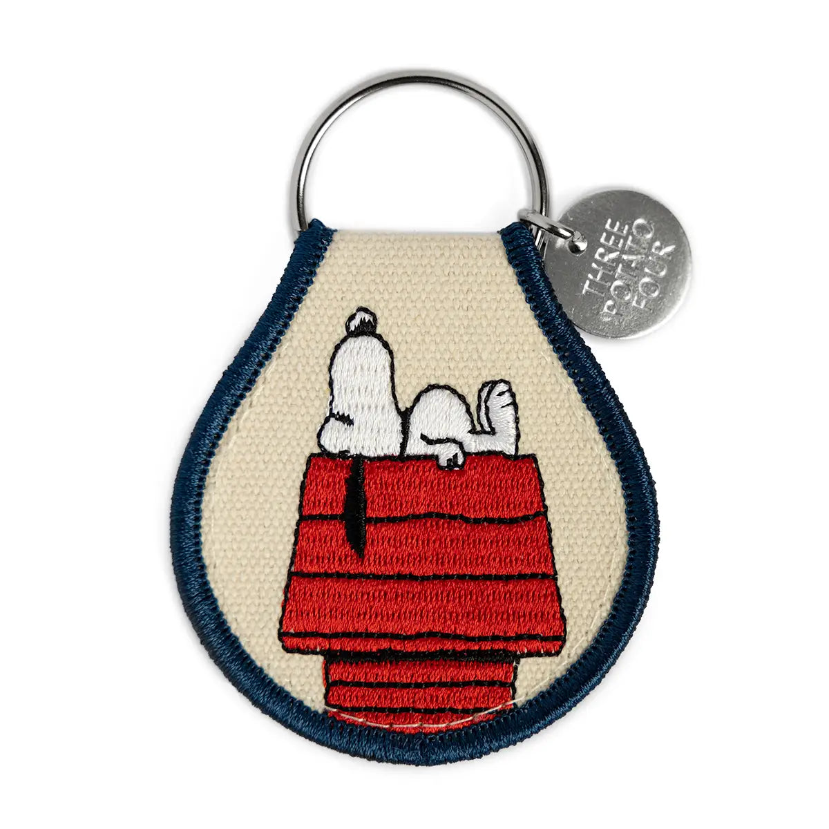 Peanuts Snoopy Doghouse Classic Keychain x Three Potato Four