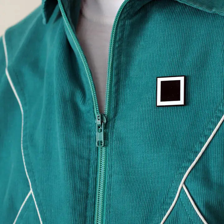 Black Square Pin - Pin Museum