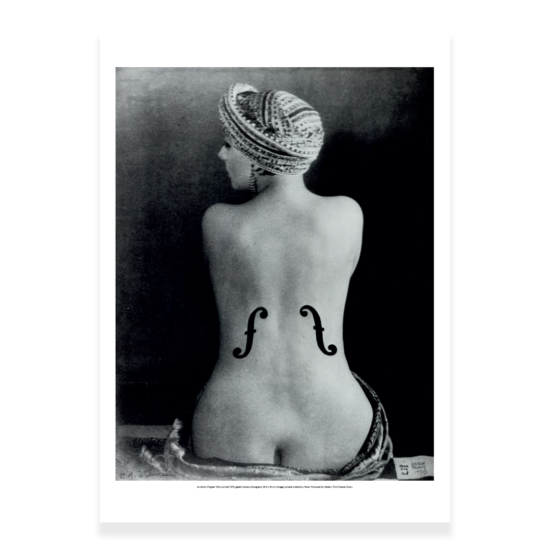 Le Violon Poster x Man Ray