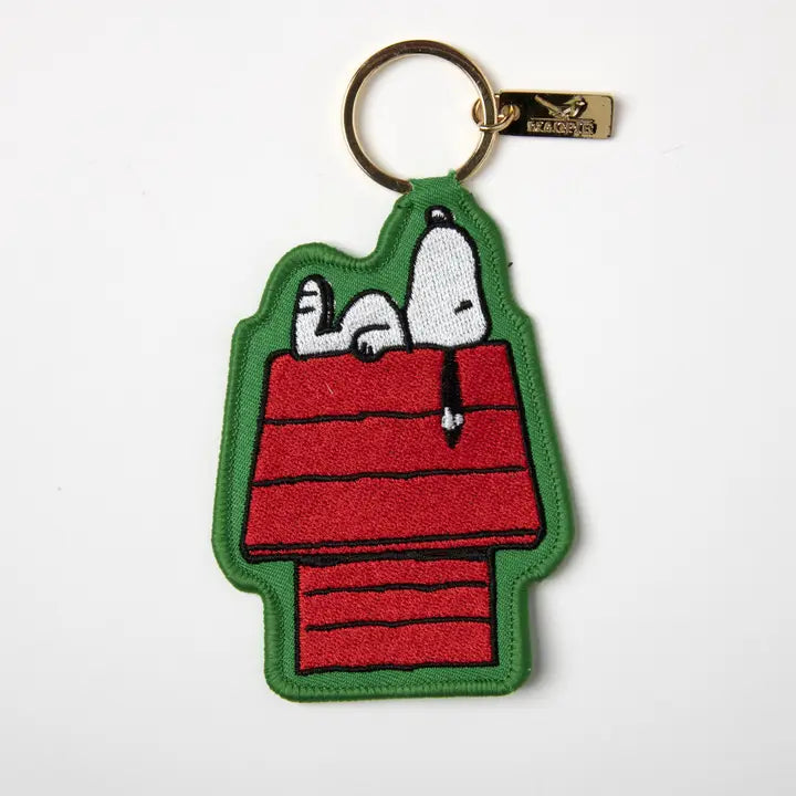 House Embroidered Key Charm x Magpie
