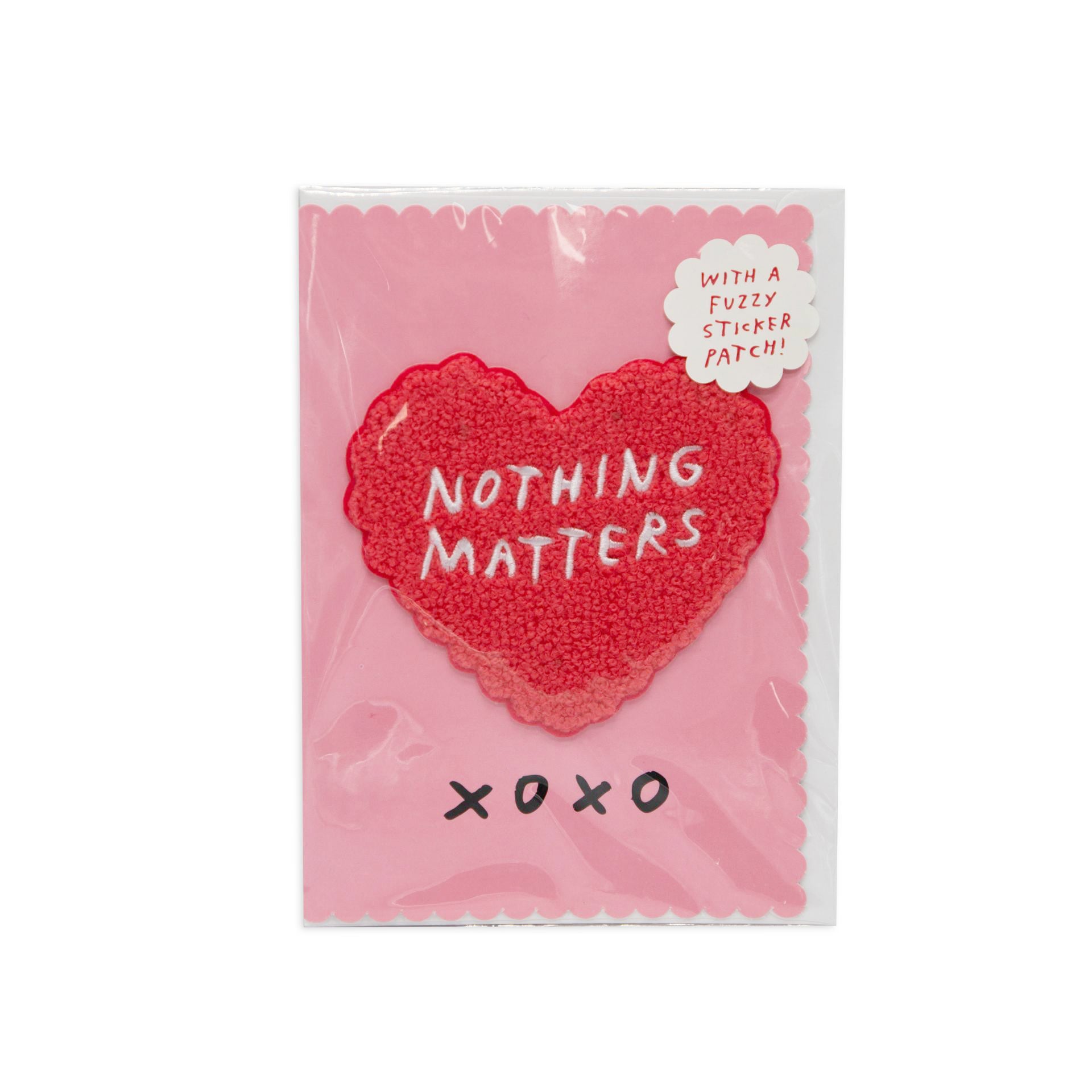 Nothing Matters Chenille Patch Gift Card x Adam JK