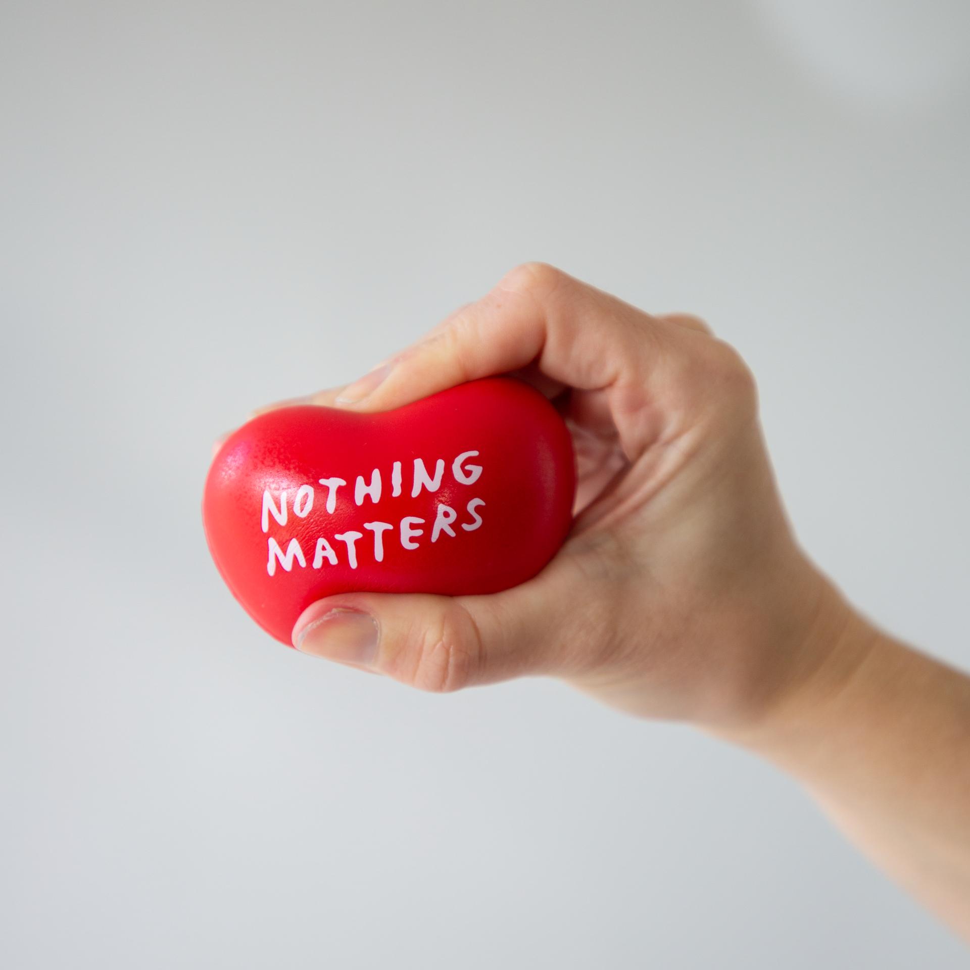 Nothing Matters Stress Toy x Adam JK