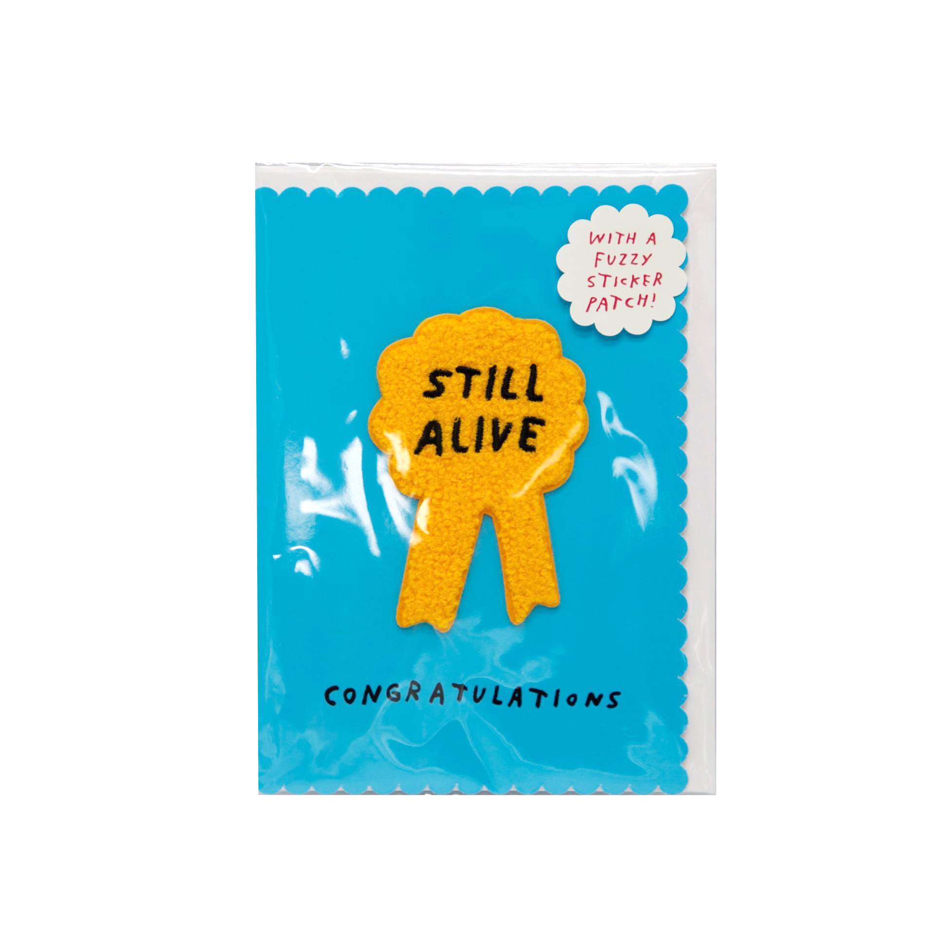 Still Alive Chenille Patch Gift Card x Adam JK