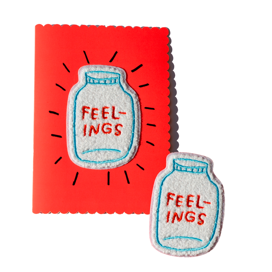 Feelings Chenille Patch Gift Card x Adam JK