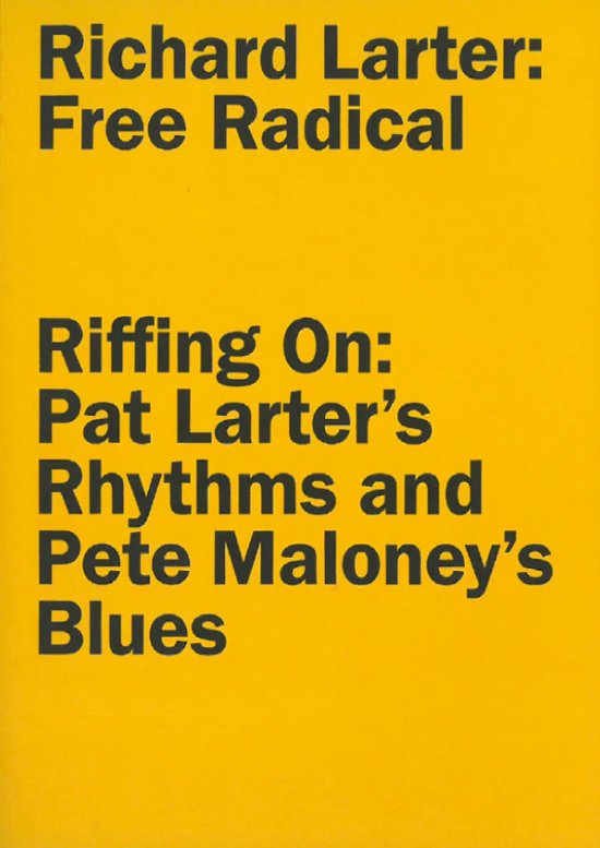 Richard Larter: Free Radical