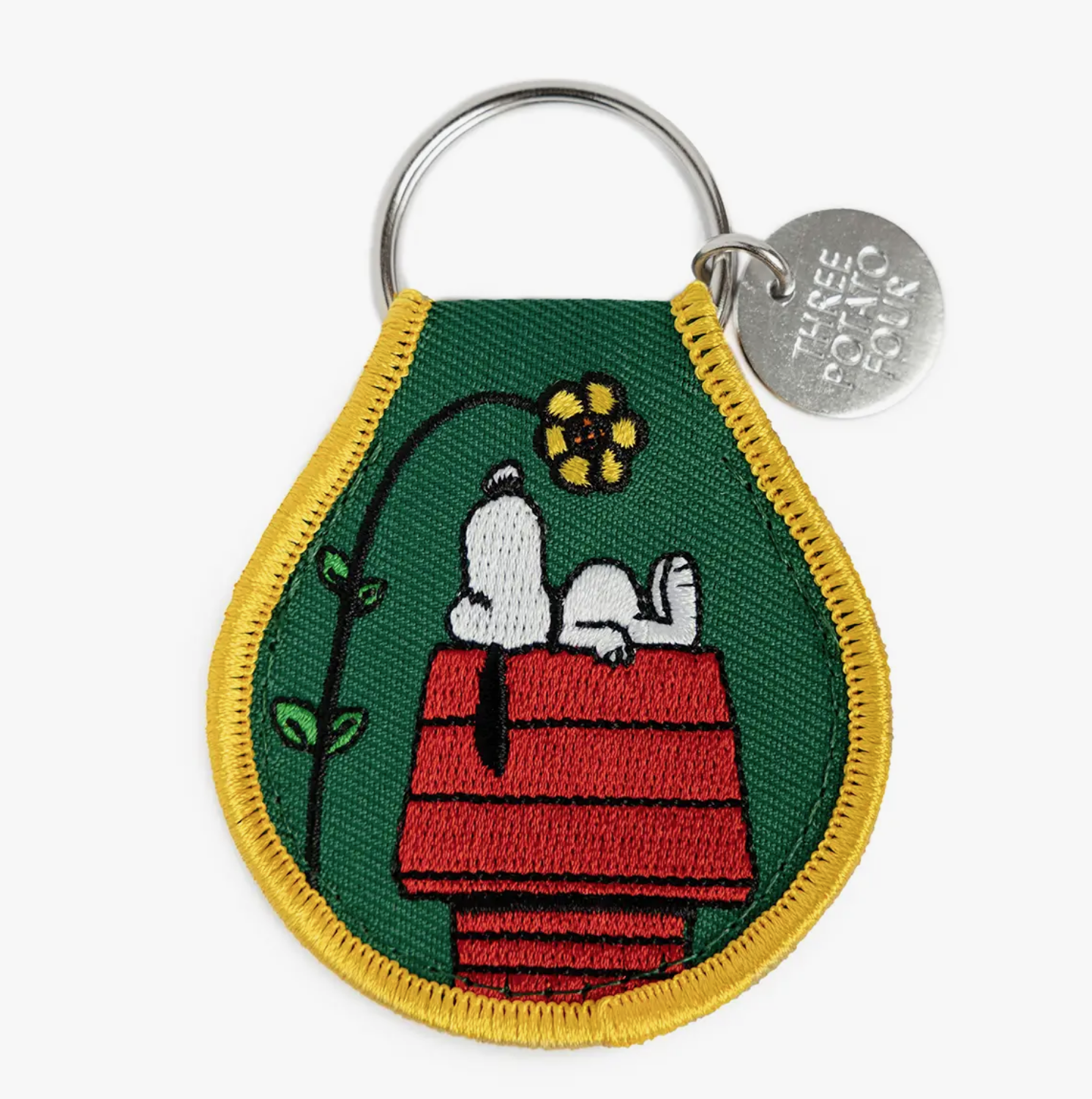 Peanuts Snoopy Doghouse Keychain x Three Potato Four