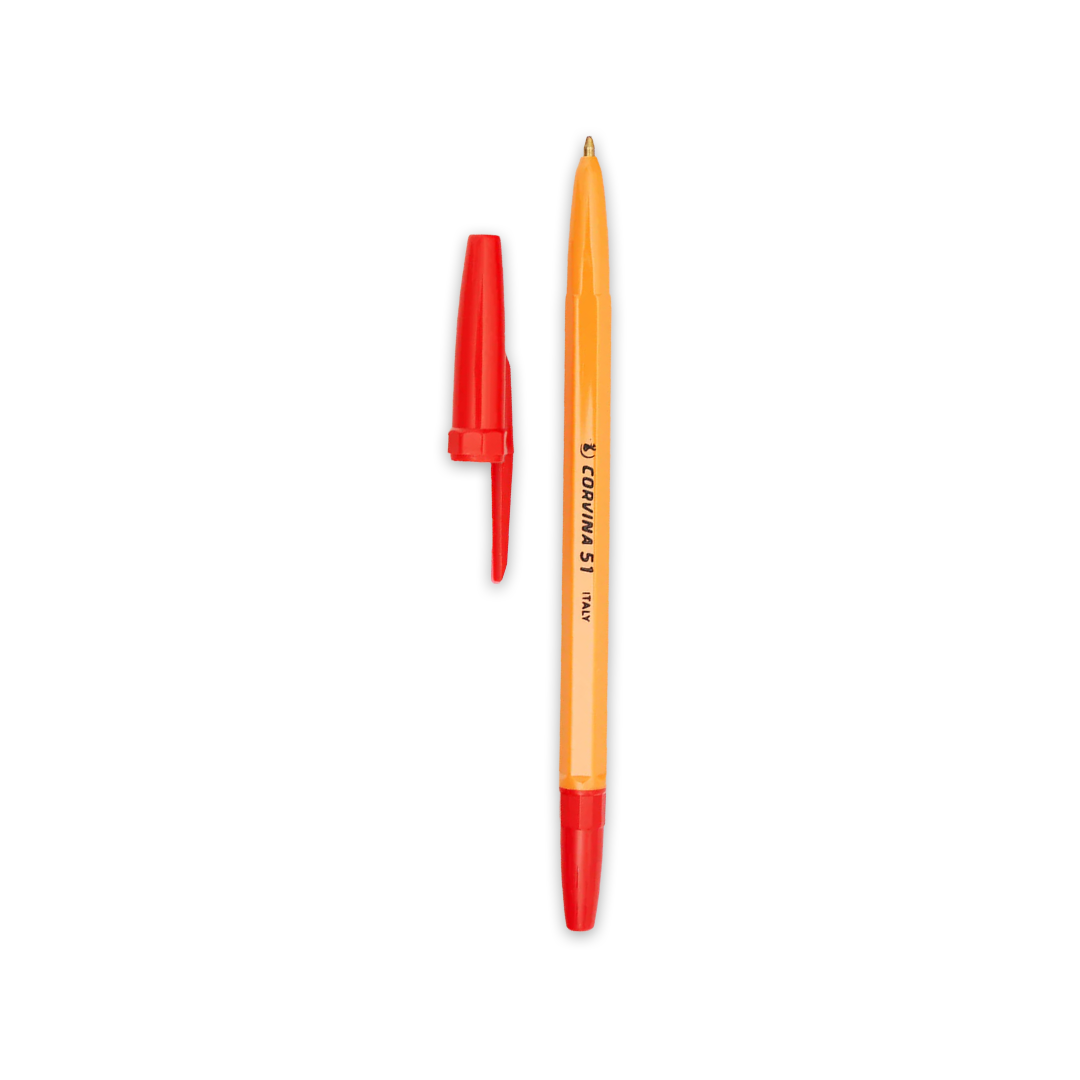 Red Vintage Ball Point Pen x Corvina