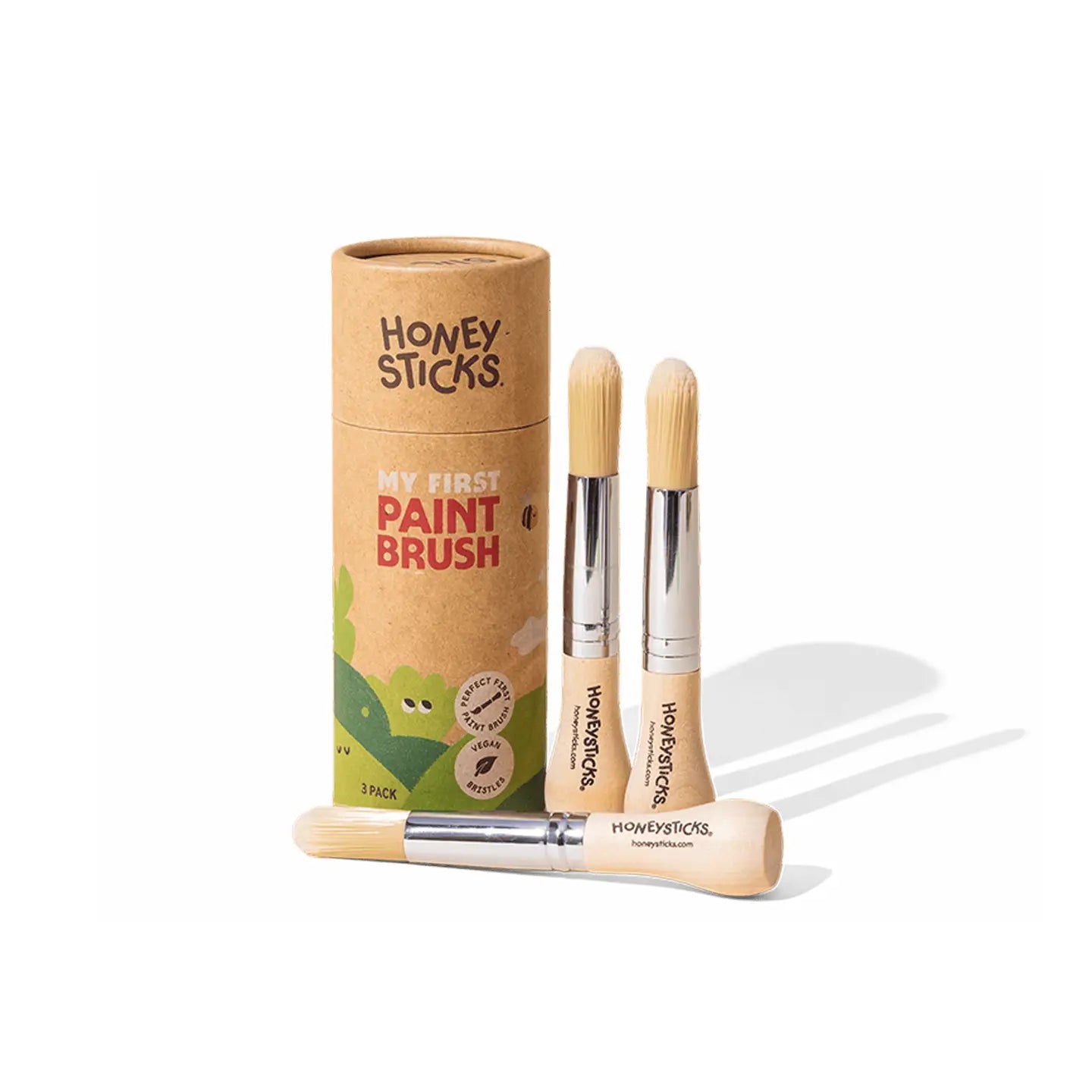 Honeysticks My First Paint Brush Set - 3 Pack