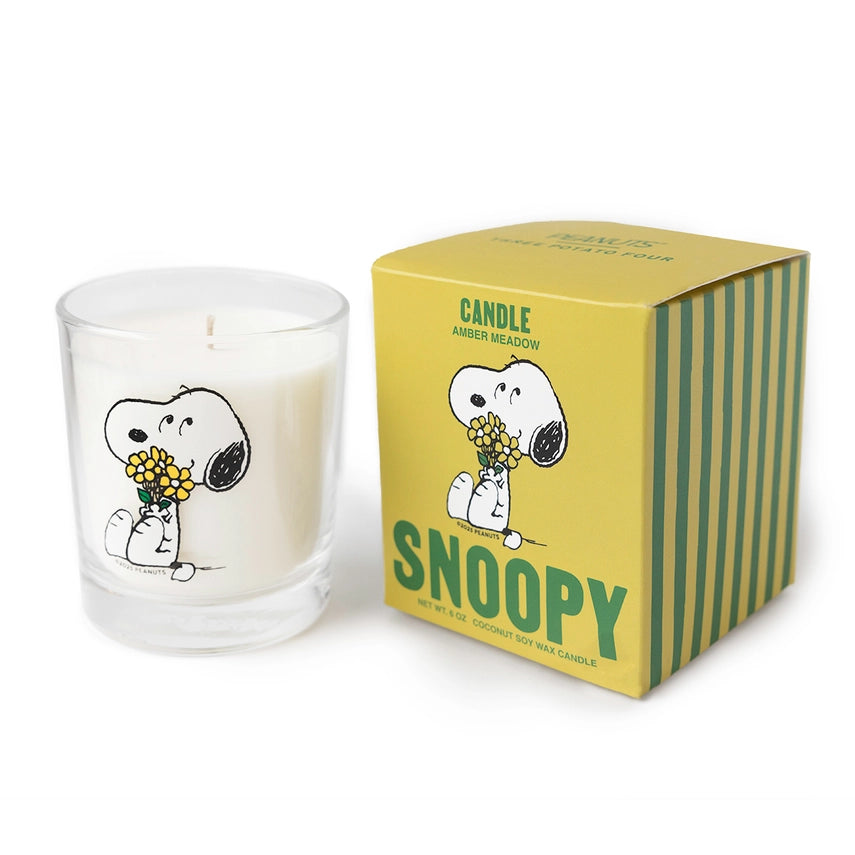 Snoopy Candle - Amber Meadow x Three Potato Four