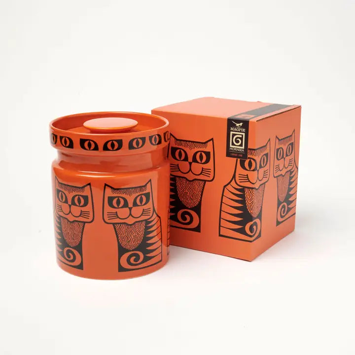Hornsea Cat Jumbo Jar x Magpie
