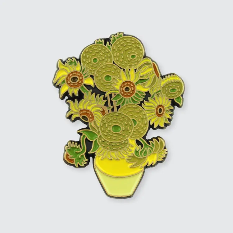 Sunflowers Enamel Pin - Pin Museum