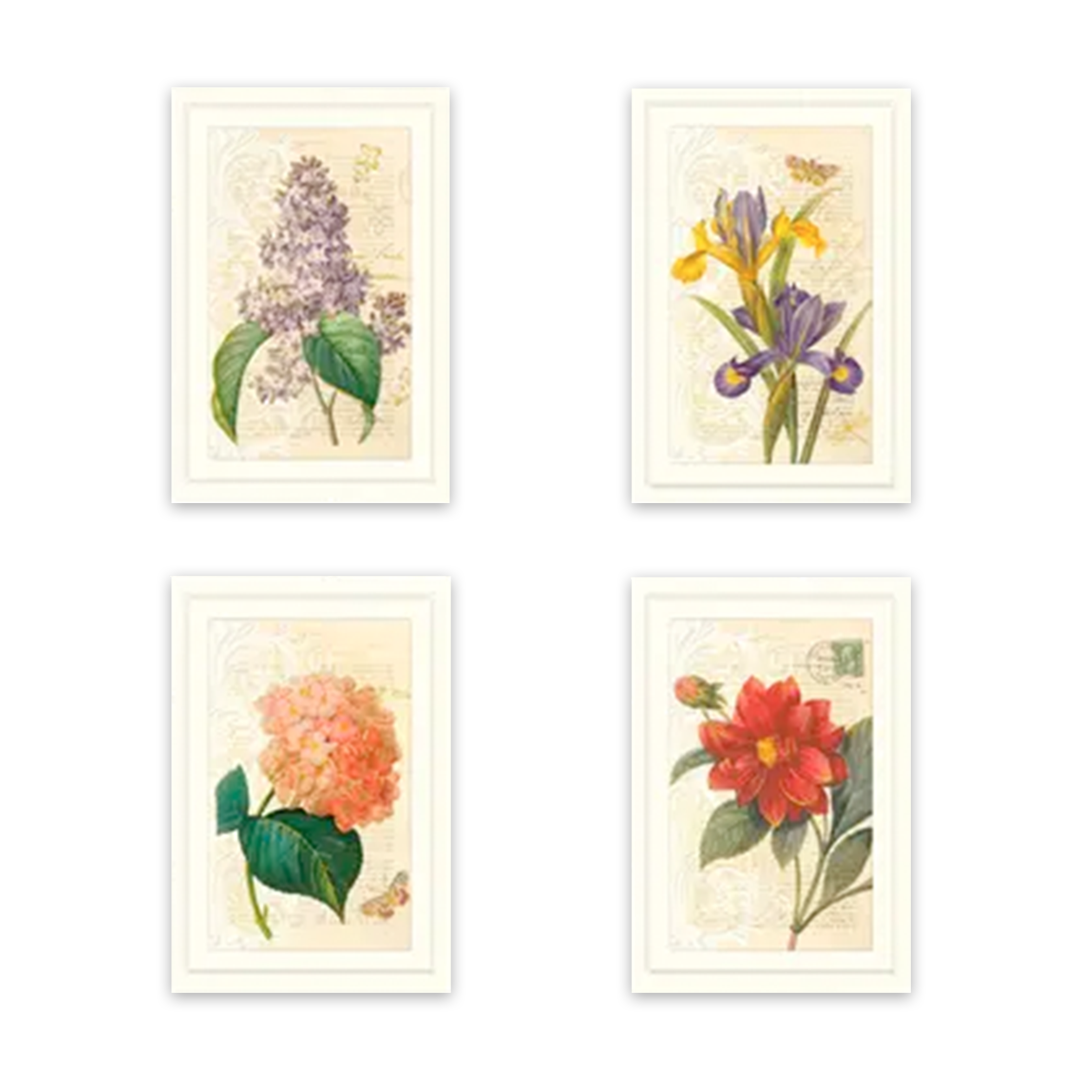 Vintage Flower Greeting Card x Kartos