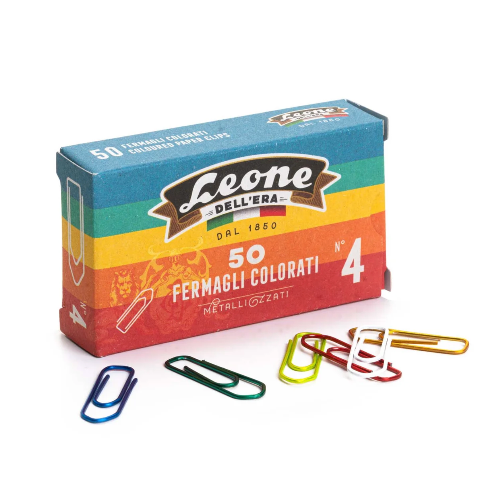 Coloured Paper Clips x Leone