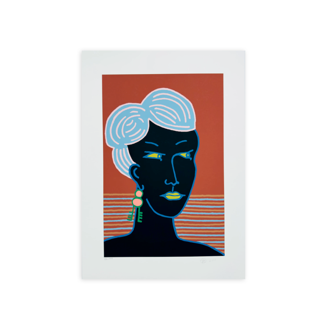 Nathalie du Pasquier Silkscreen - Fascinosa 07, 2011