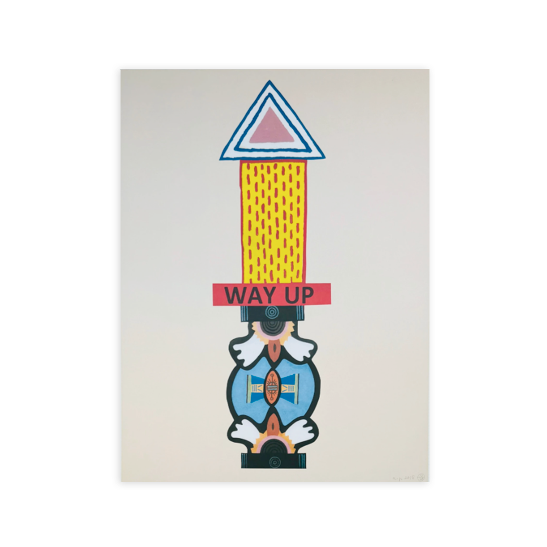 Nathalie du Pasquier Poster - Manifesto Way Up, 2018