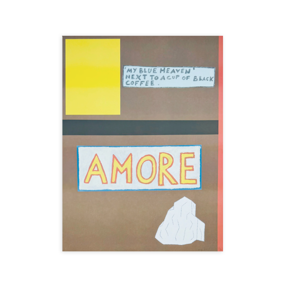 Nathalie du Pasquier Poster - Manifesto Amore, 2018