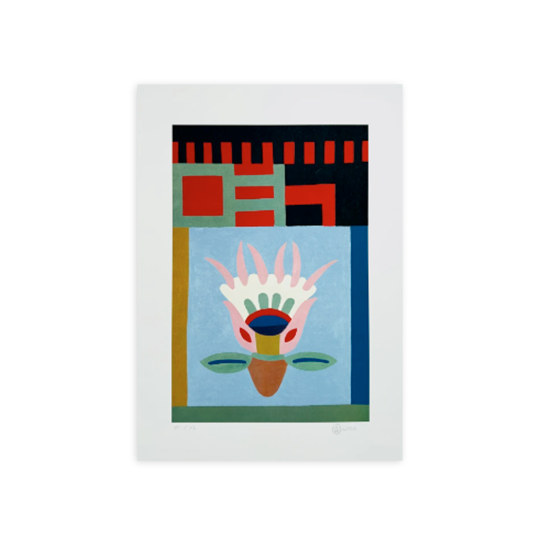 Nathalie du Pasquier Silkscreen - Luminosa 06, 2008