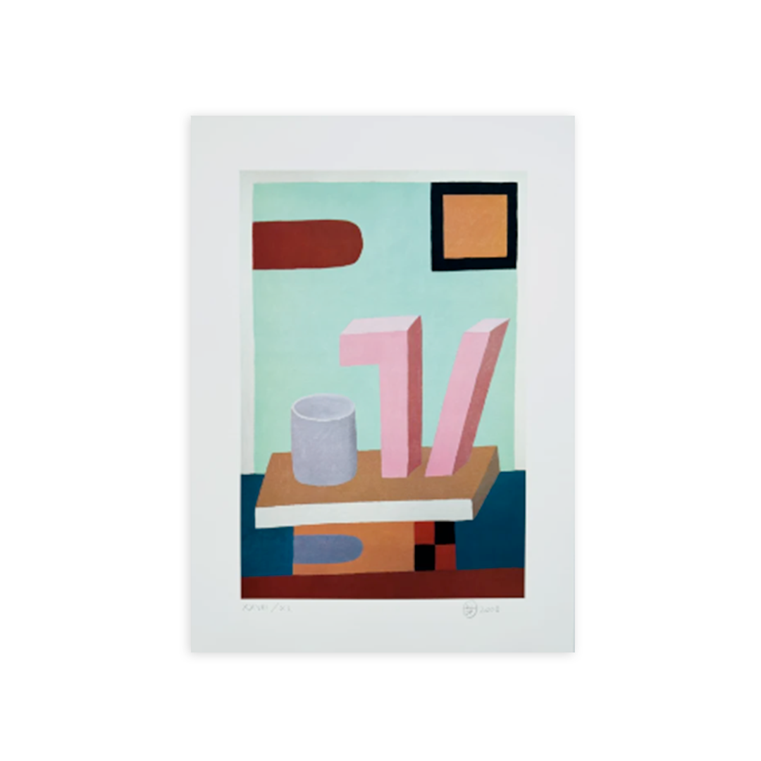 Nathalie du Pasquier Silkscreen - Luminosa 07, 2008