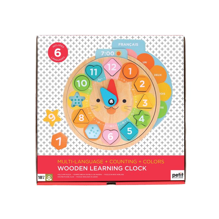 Multi-Language Learning Clock