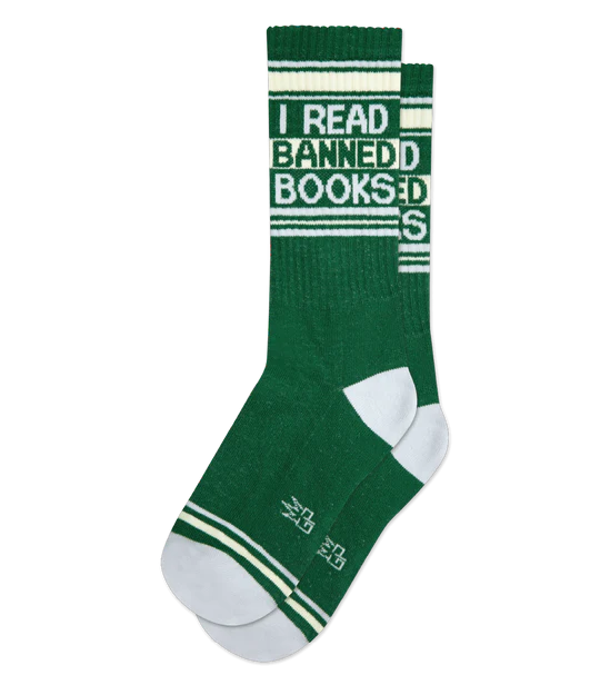 I Read Banned Books Gym Socks x Gumball Poodle