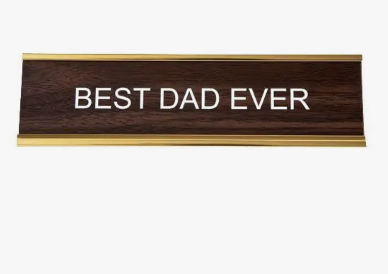 Best Dad Ever Nameplate