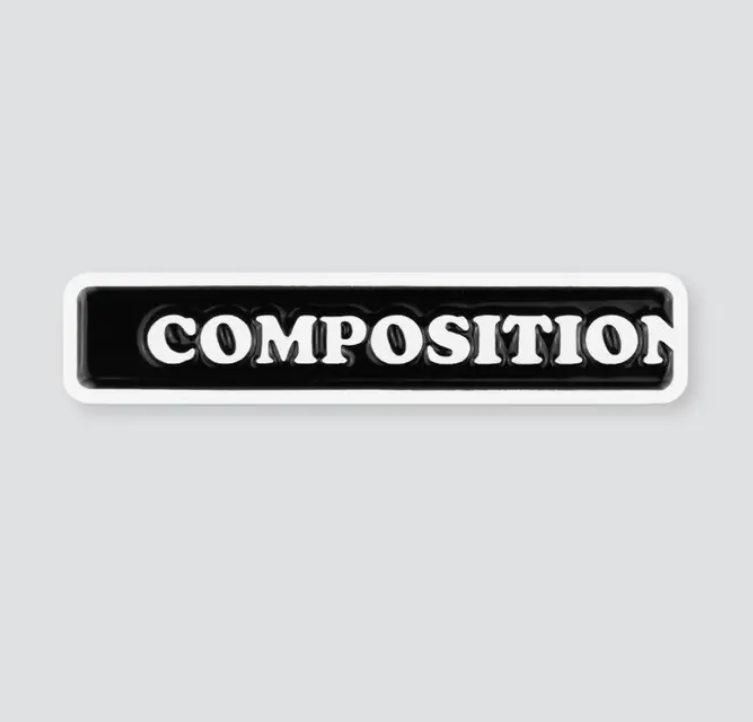Composition Enamel Pin - Pin Museum