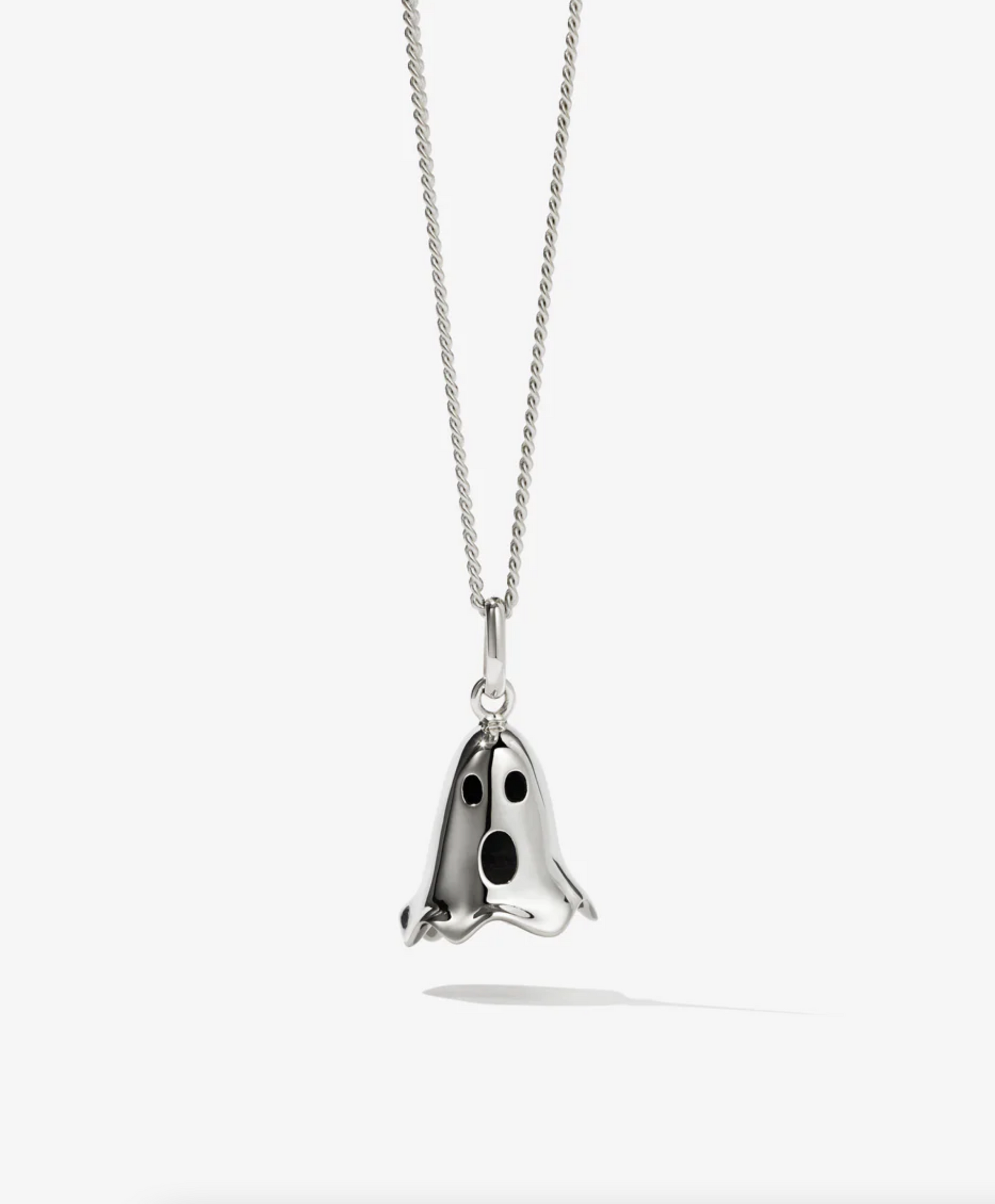 Nell x Meadowlark Ghost Necklace Sterling Silver