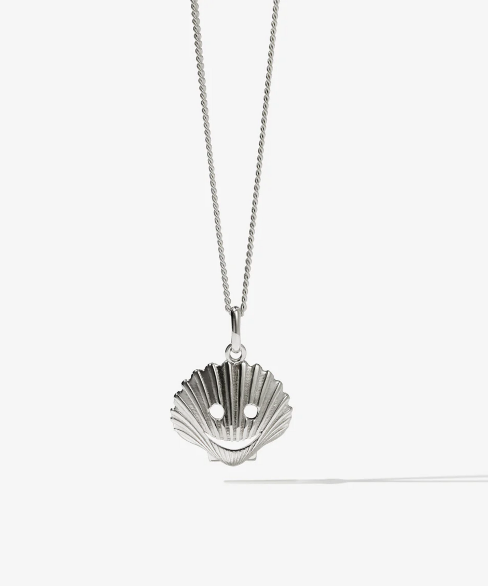 Nell x Meadowlark Shell Necklace Sterling Silver