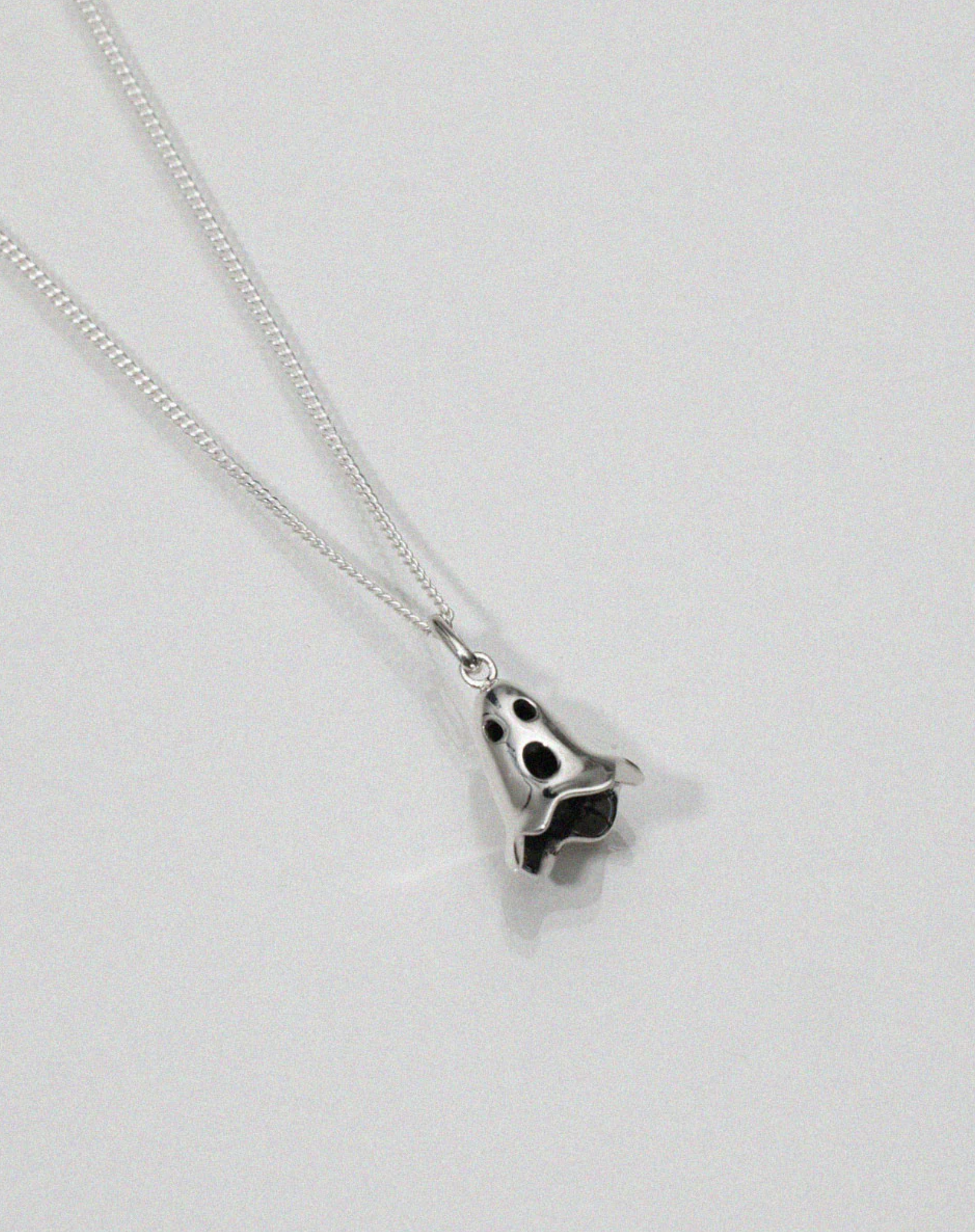 Nell x Meadowlark Ghost Necklace Sterling Silver