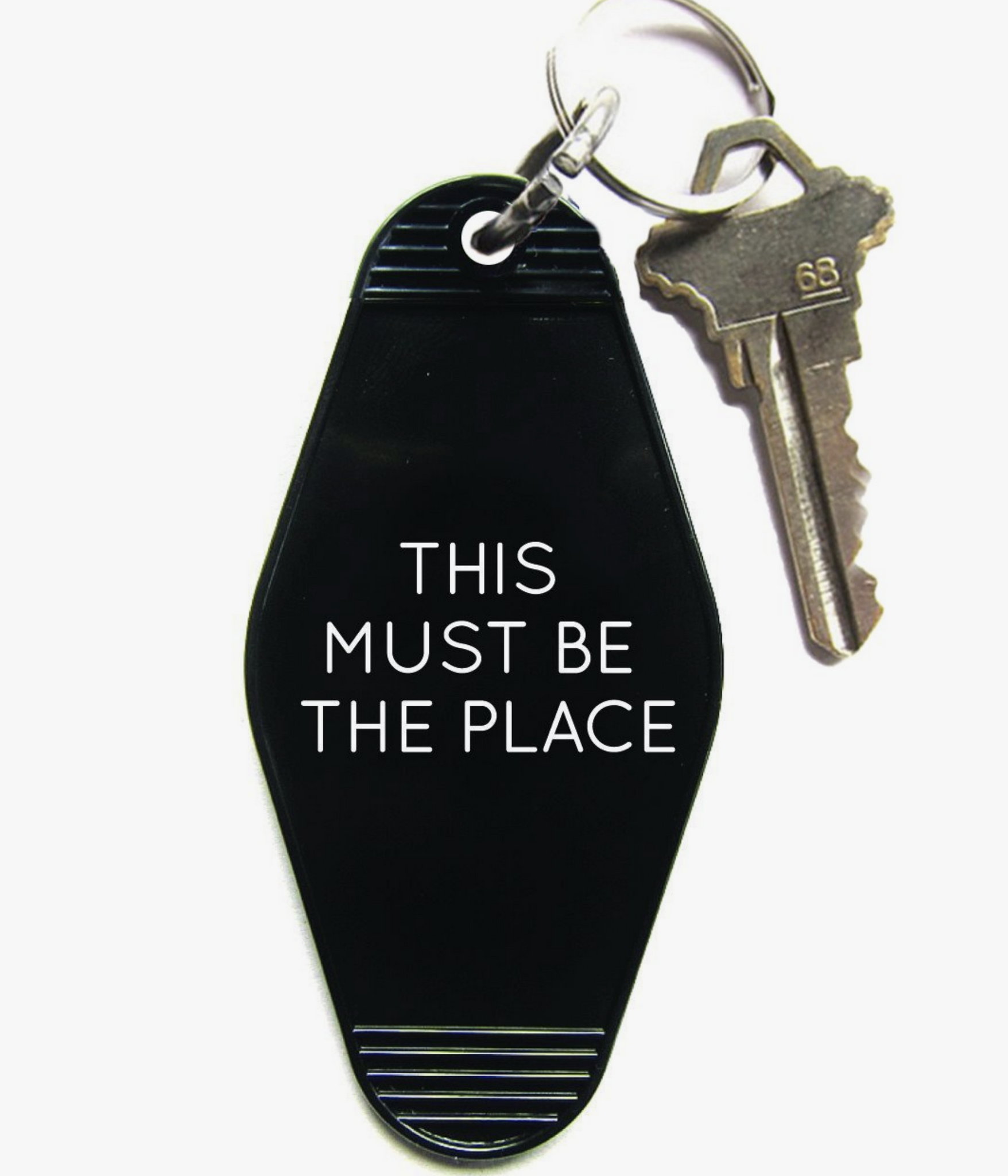 This Must Be The Place Key Tag - Three Potato Four