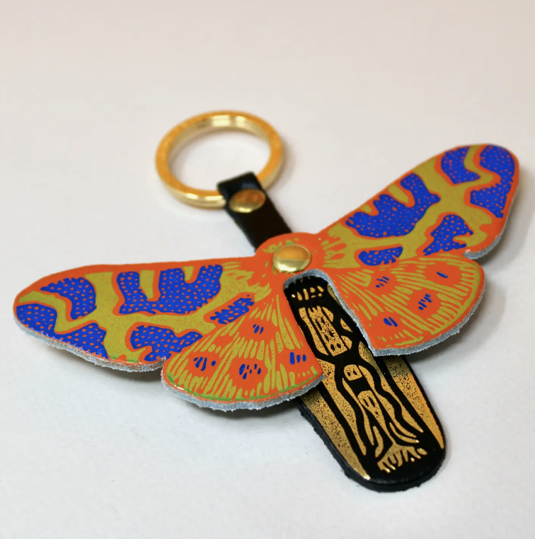 Butterfly Key Fob x Ark (Coral/Blue)
