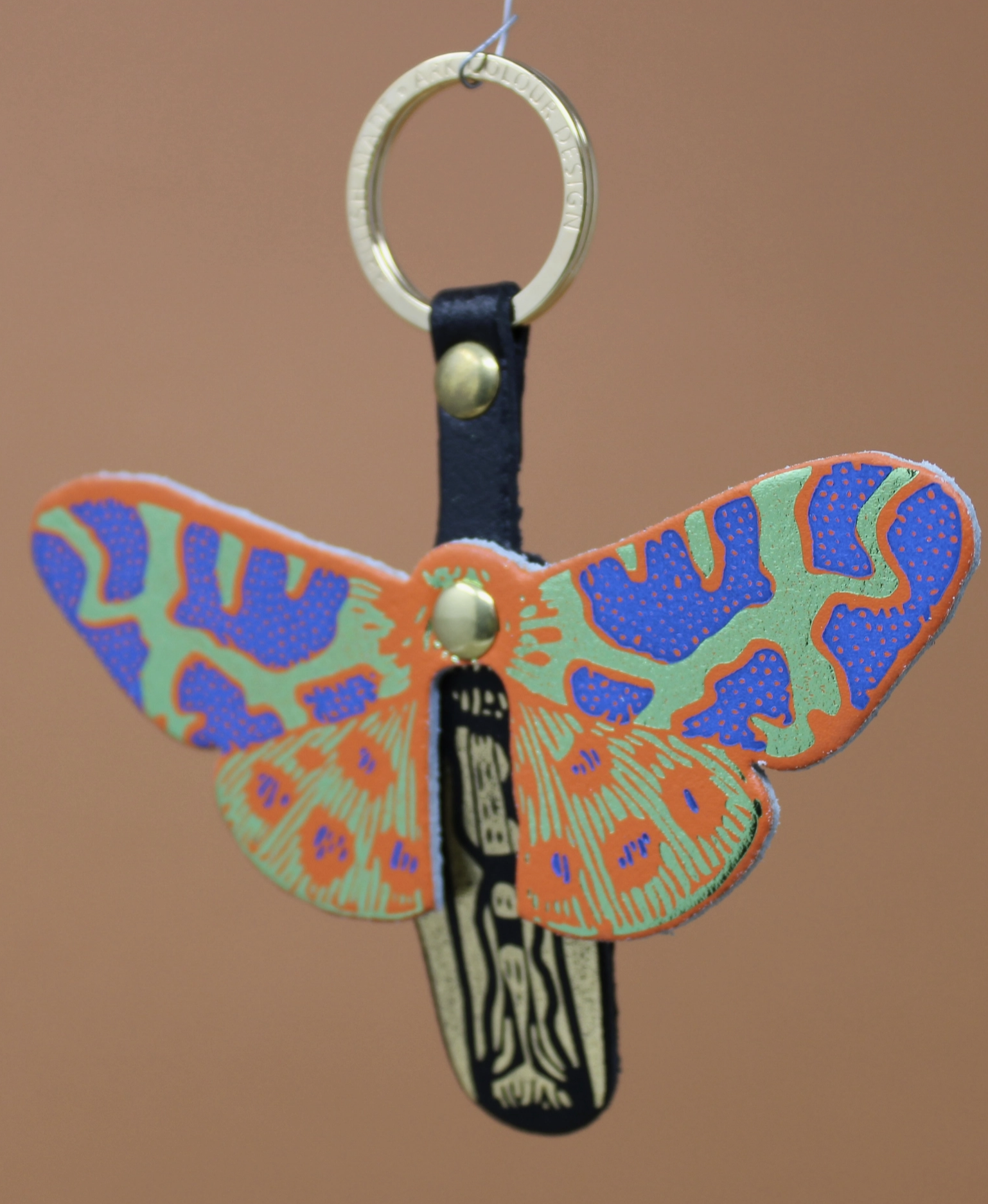 Butterfly Key Fob x Ark (Coral/Blue)