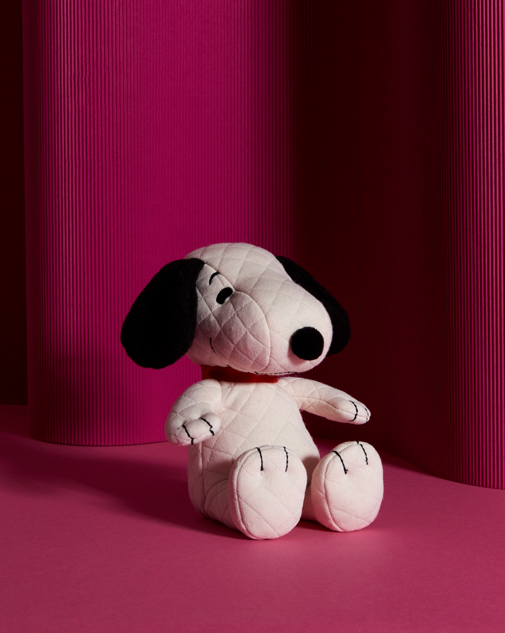 Snoopy Quilted Jersey Cream in Giftbox 17cm