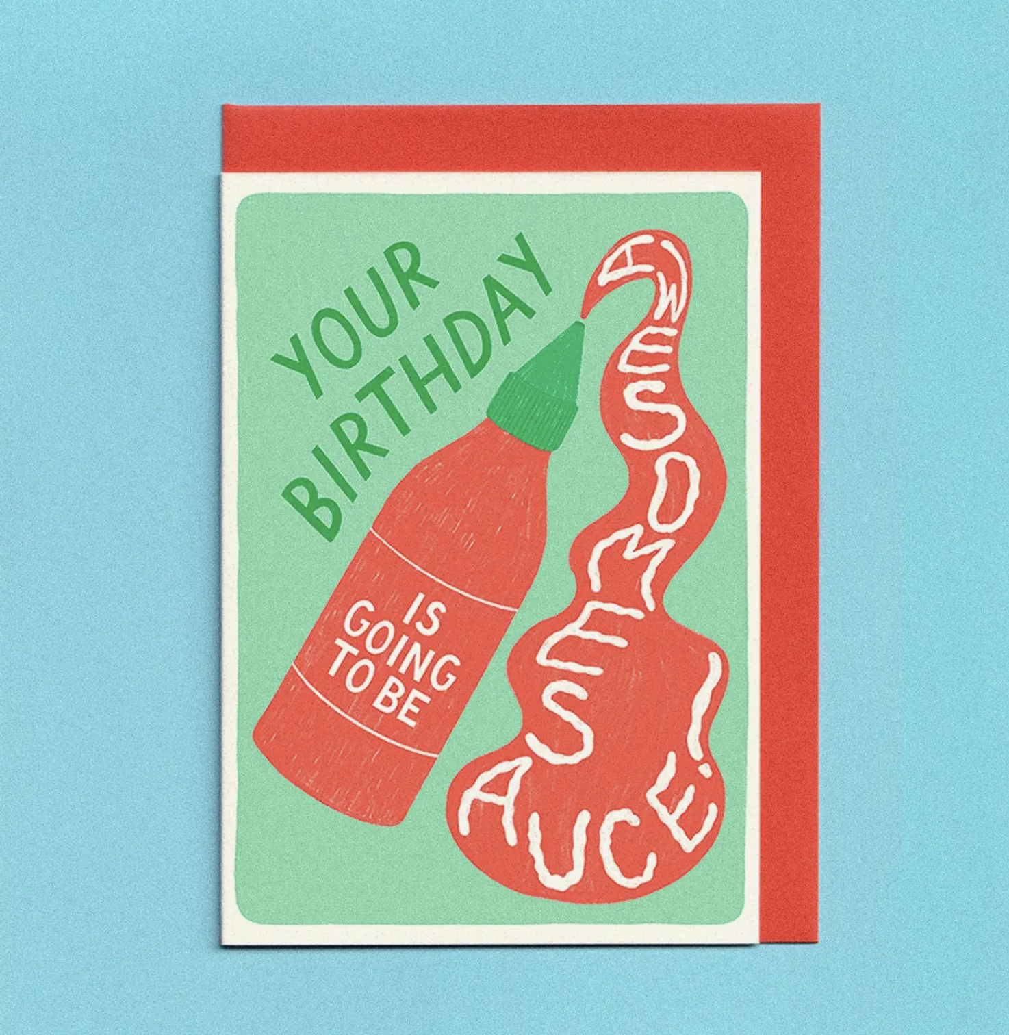 Awesomesauce Birthday Card x Neighbourhood Press