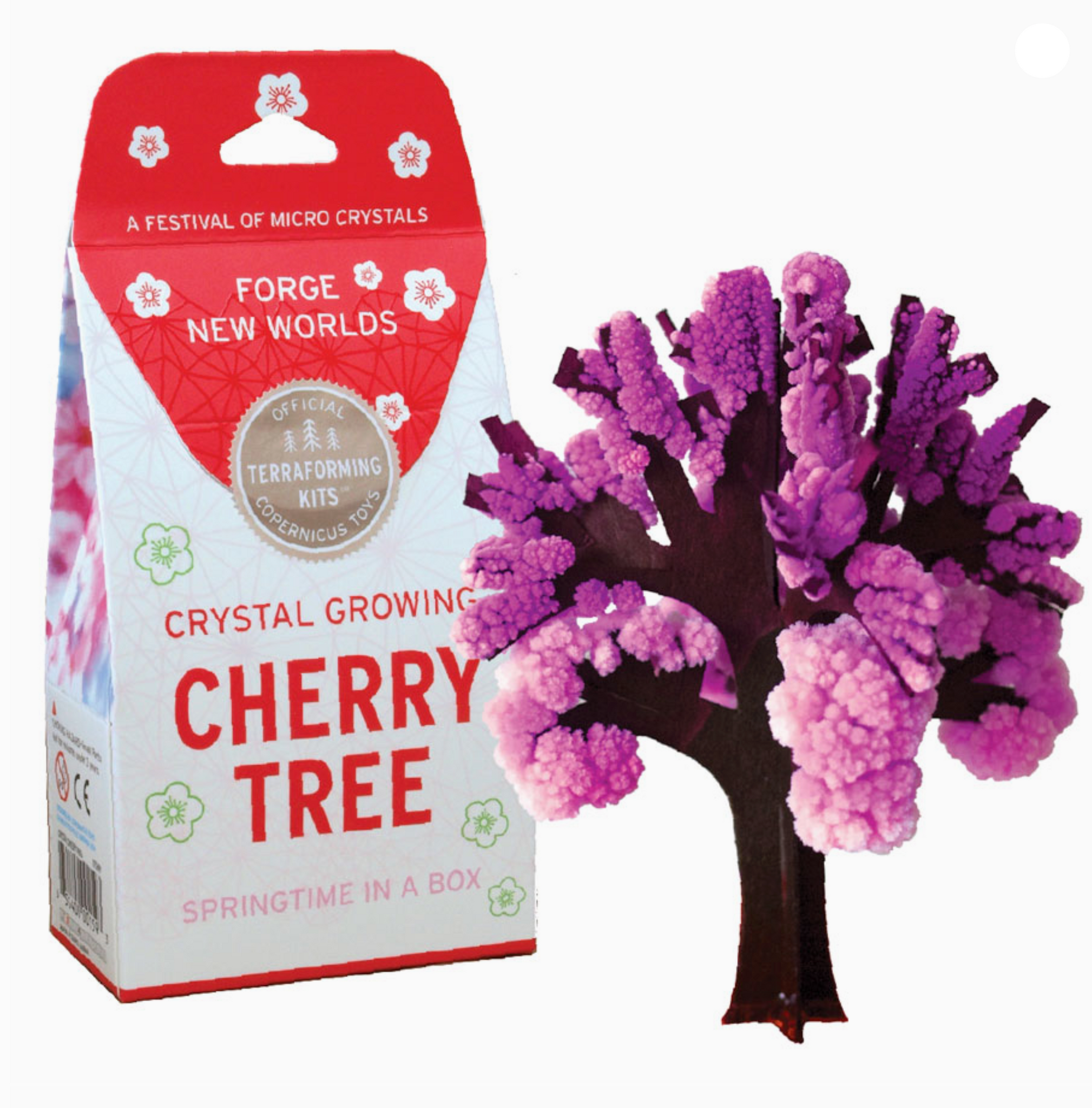 Crystal Growing Cherry Tree