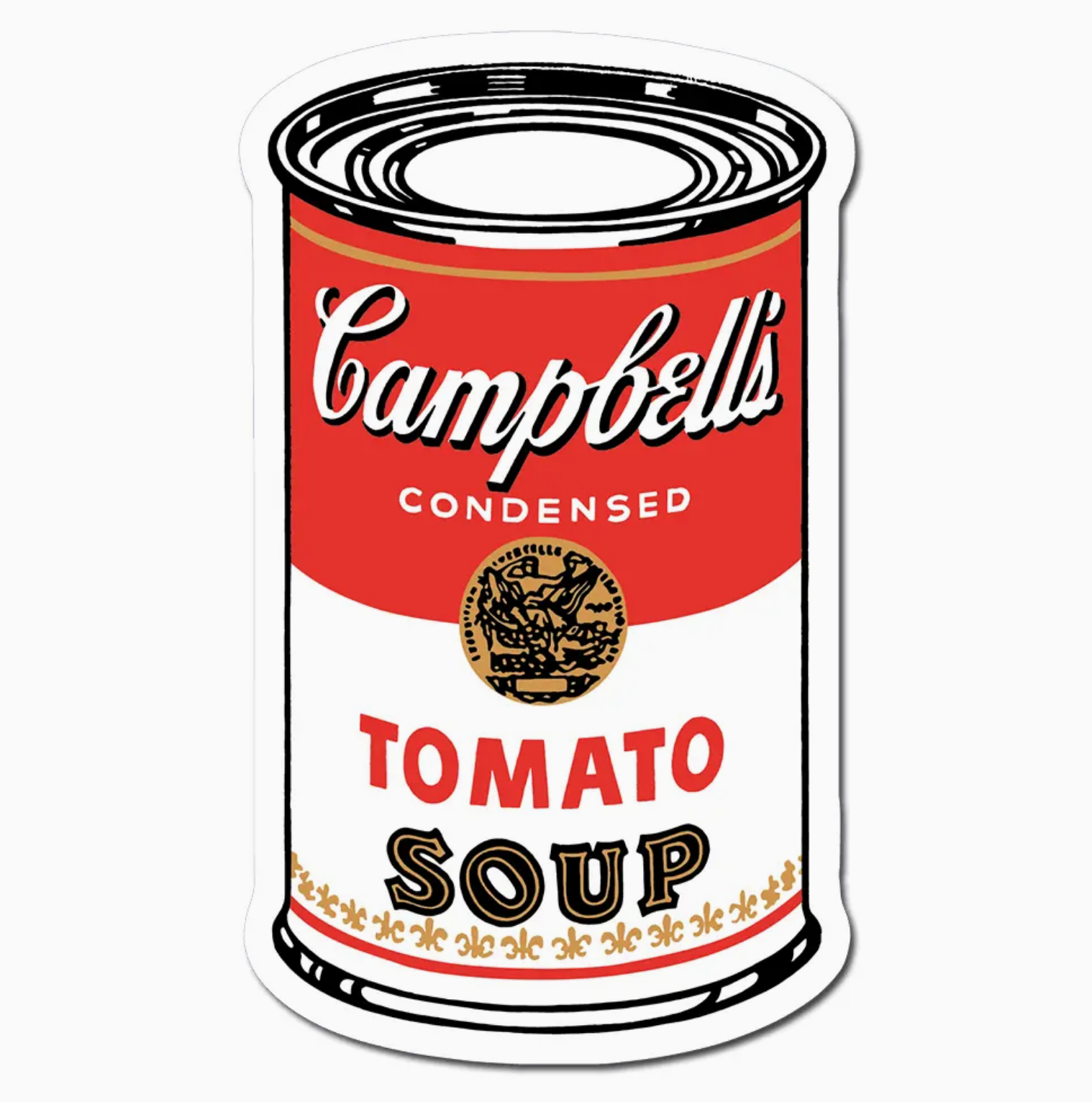 Campbell's Soup Can by Andy Warhol x Apply Stickers
