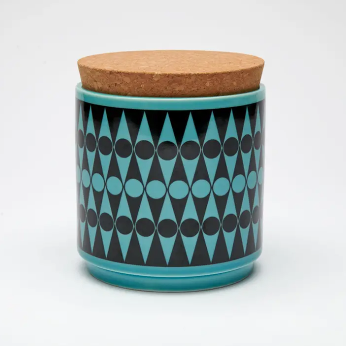 Hornsea Storage Pot Backgammon Teal x Magpie