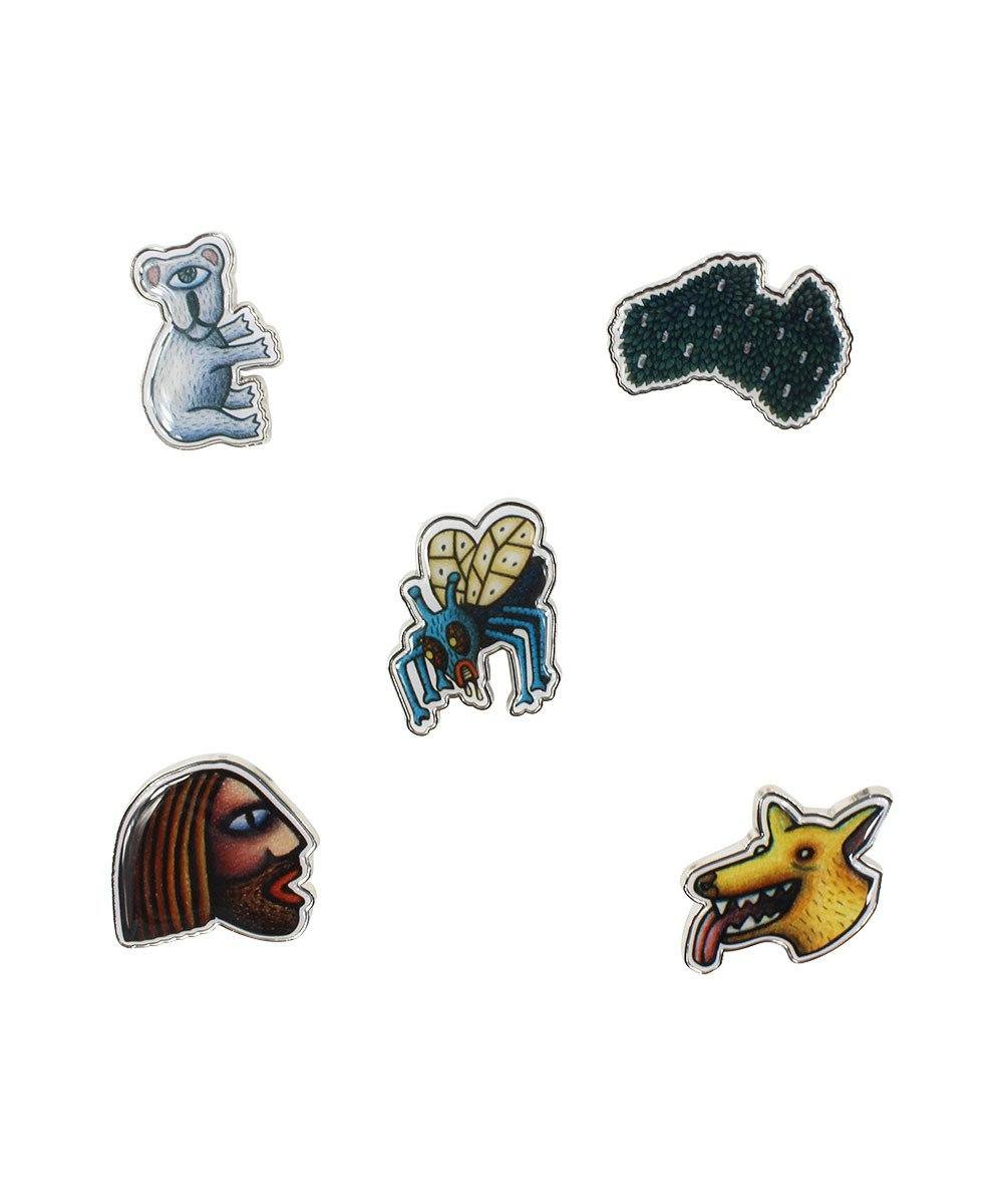 5 Piece Pin Set x Reg Mombassa