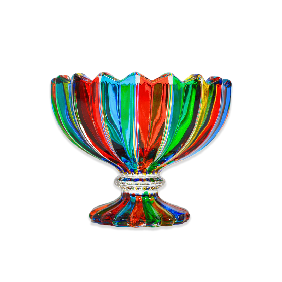 Crystal Parade Pedestal Bowl x Via Graceffo